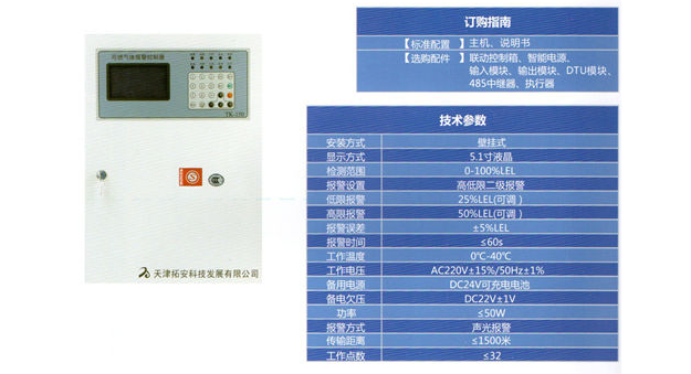 可燃气体控制器TK-15